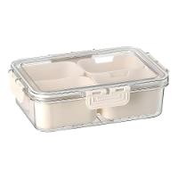 Cesto Organizador Com Tampa Para Geladeira - Empilhável e Versátil - 9