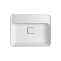 Cuba De Sobrepor Deca Slim 50x40 L.23050.m.17 Retangular Com Mesa Branca - 3