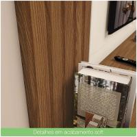 Painel para TV até 65" Lian Casa 812 nature com off white - 3