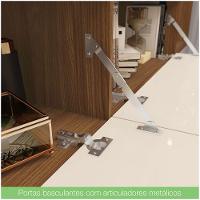Painel para TV até 65" Lian Casa 812 nature com off white