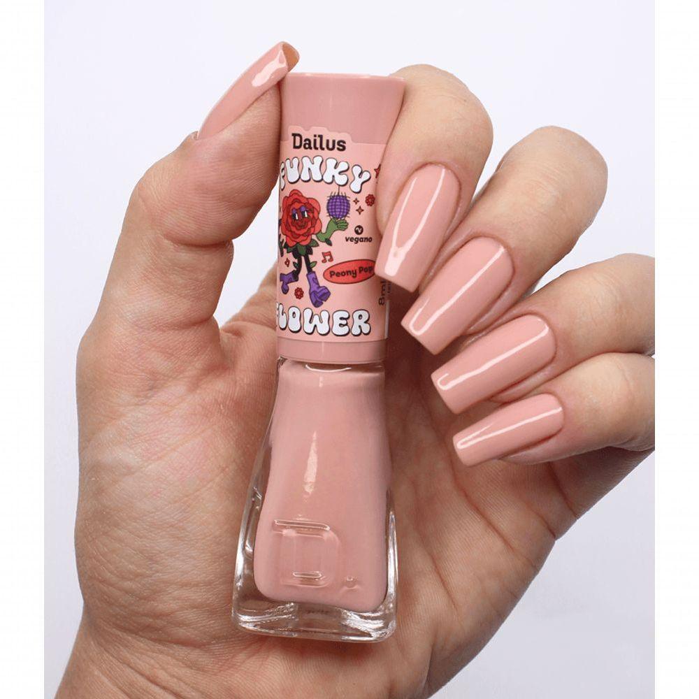 Esmalte Coleçao Funky Flower - Dailus Peony Pop - 4