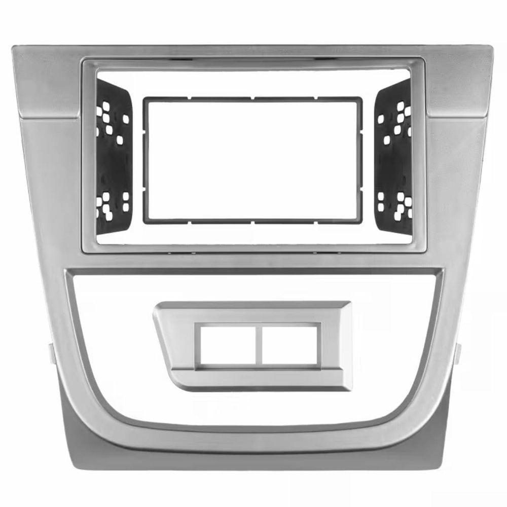 Central Multimídia 2 Din Mp5 Gol G5 Câmera Moldura Tela Prata - 5