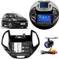 Central Multimídia 2 Din Mp5 Ford Ka Câmera Moldura Tela Bp - 1