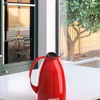 Garrafa Térmica Café Florença 650ml Vermelha Unitermi - 2