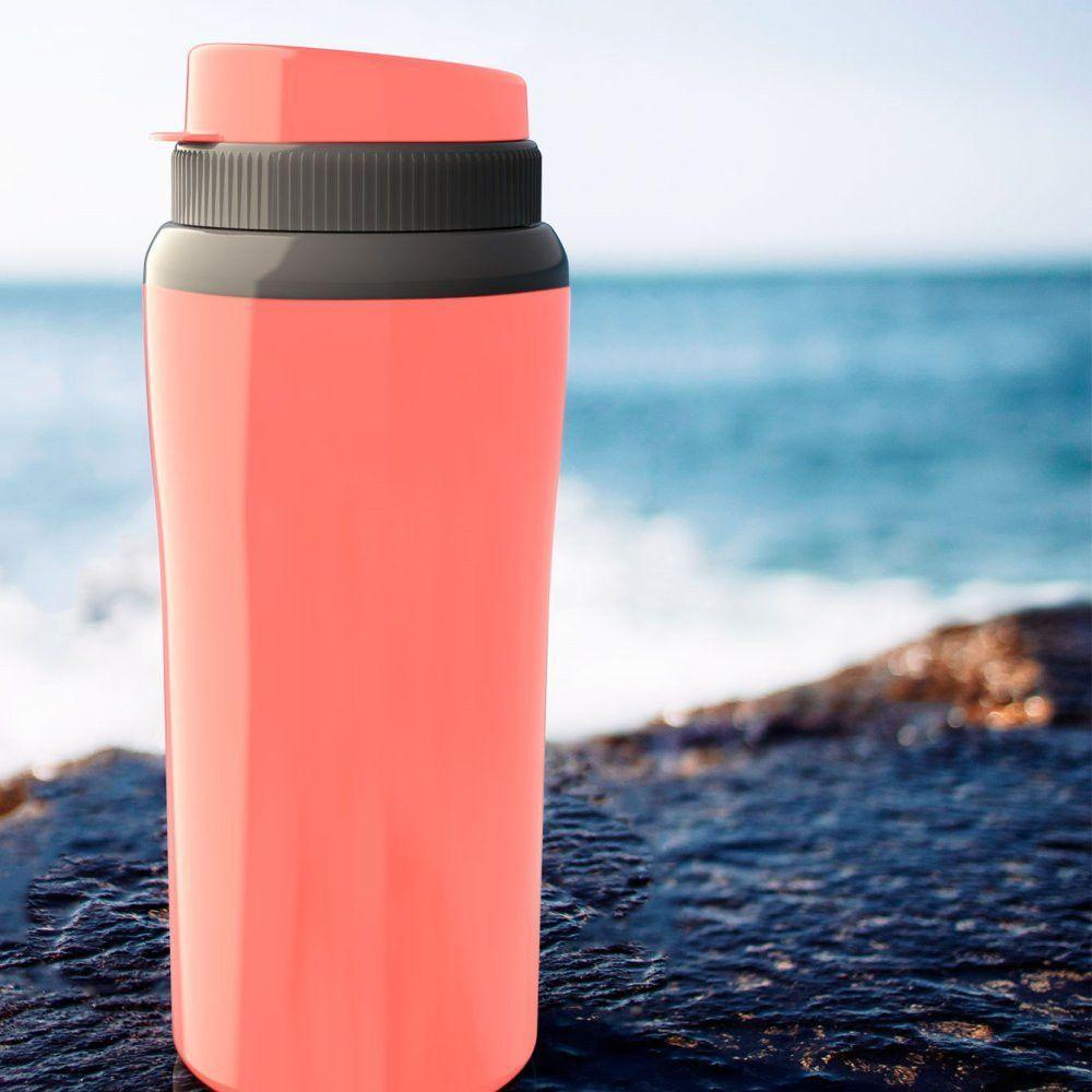 Copo Térmico Miami De 650ml Com Parede Dupla Unitermi - Rosa - 2