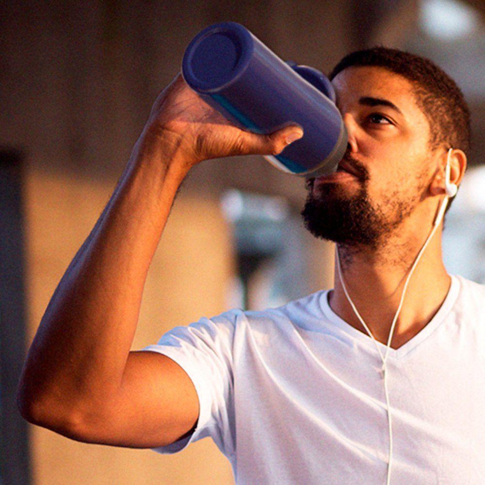 Copo Térmico Miami De 650ml Com Parede Dupla Unitermi - Azul - 2