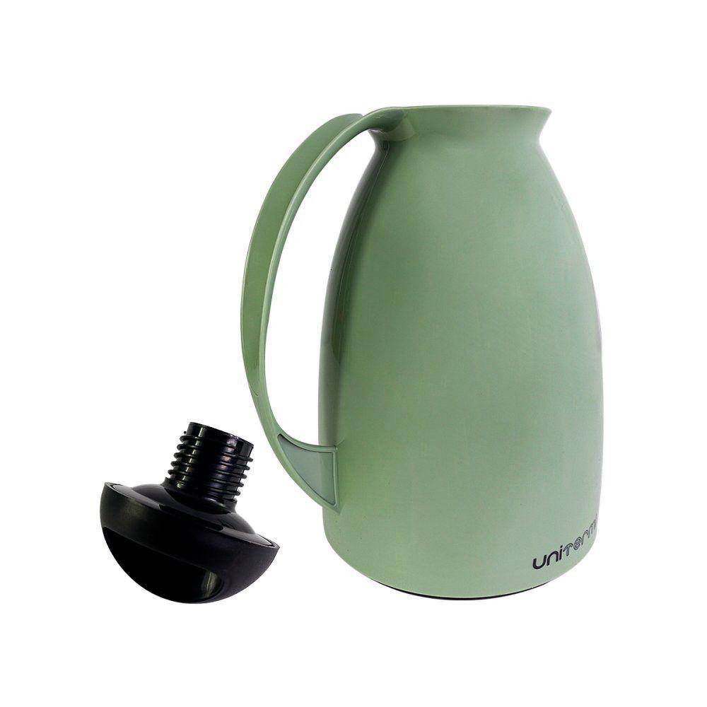 Kit Garrafa Termica Café Prático Com Açucareiro Com Colher E Suporte Para Filtro - Verde - 7