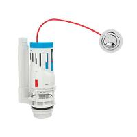 Mecanismo De Saída Para Caixa Acoplada Universal Blukit Com Duplo Acionador Frontal-lateral-superior Branco 340515 - 1