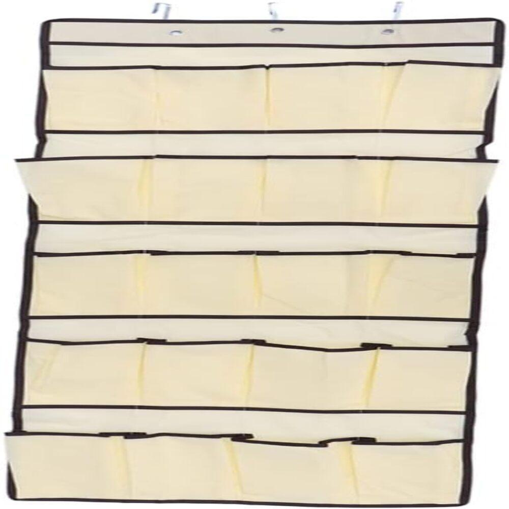 Sapateira Porta E Parede 20 Sapatos Divisorias Organizador Vertical Gigante Com Capacidade 10 Pares Dobravel Closets - 3