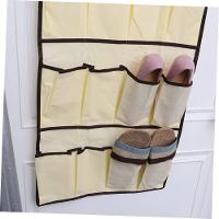 Sapateira Porta E Parede 20 Sapatos Divisorias Organizador Vertical Gigante Com Capacidade 10 Pares Dobravel Closets - 6