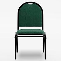 Kit 8 Cadeiras Hoteleiras Auditório Empilhável Linho M23 Verde - Mpozenato - 10