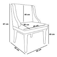Kit 10 Cadeiras Estofadas Para Sala De Jantar Base Fixa De Madeira Preto Lia Suede Rosa Bebê - Ibiza