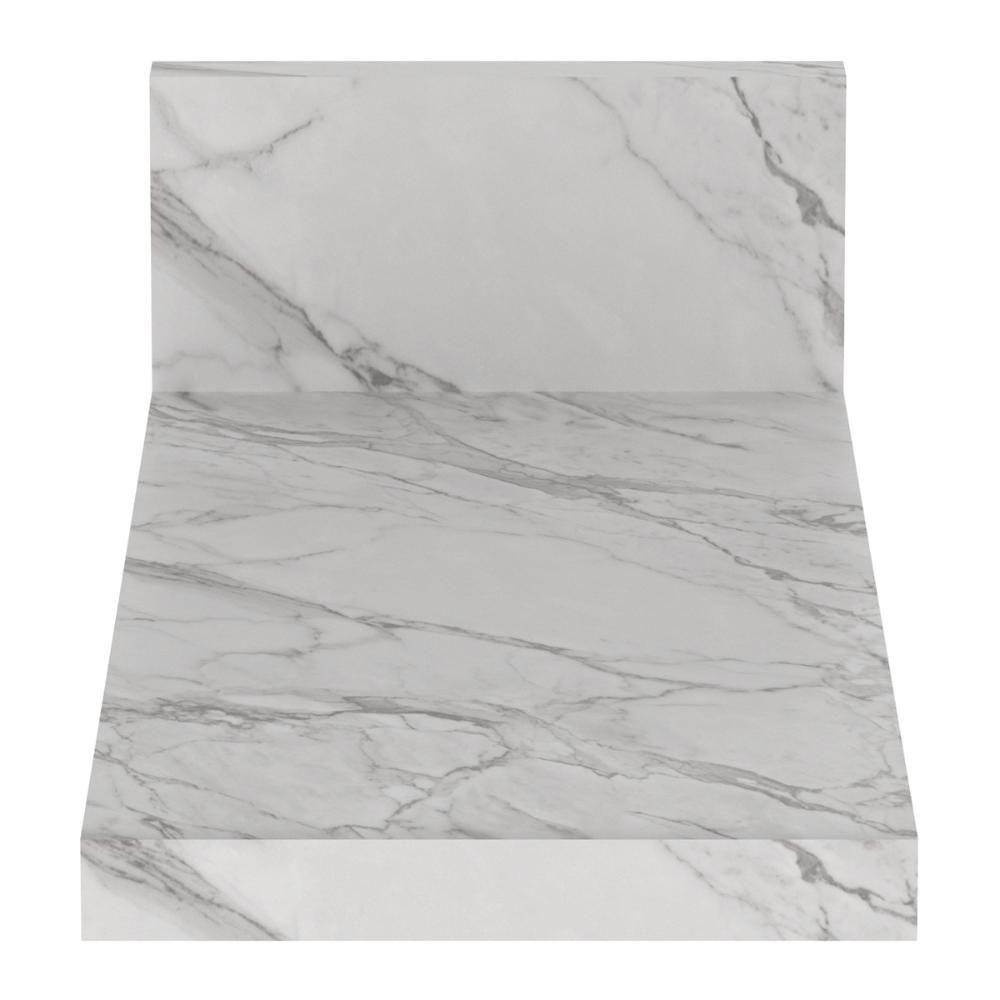 Tampo Mdp 25mm Para Balcão De Cozinha 20cm Multimóveis Cr20420 Mármore Branco Mármore Branco - 3