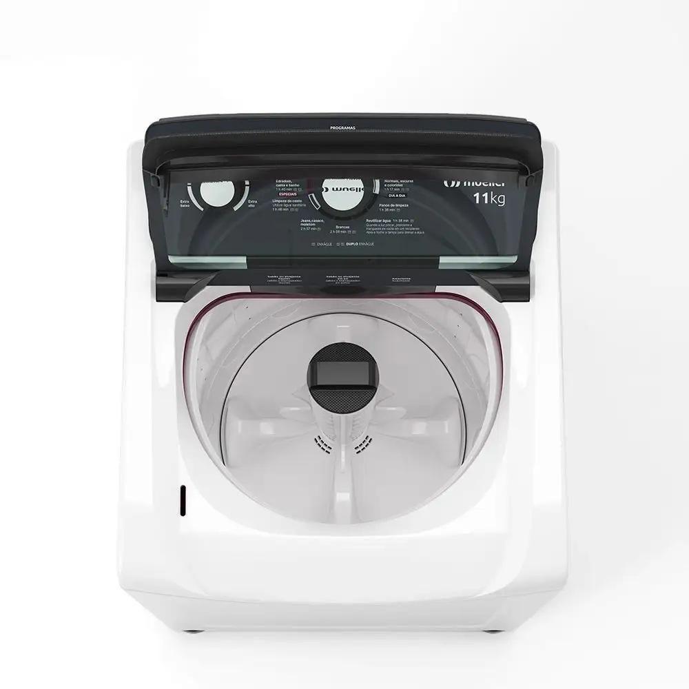 Máquina De Lavar Mueller 11kg Automática Com Ciclo Rápido Branca MLA11 220V - 4