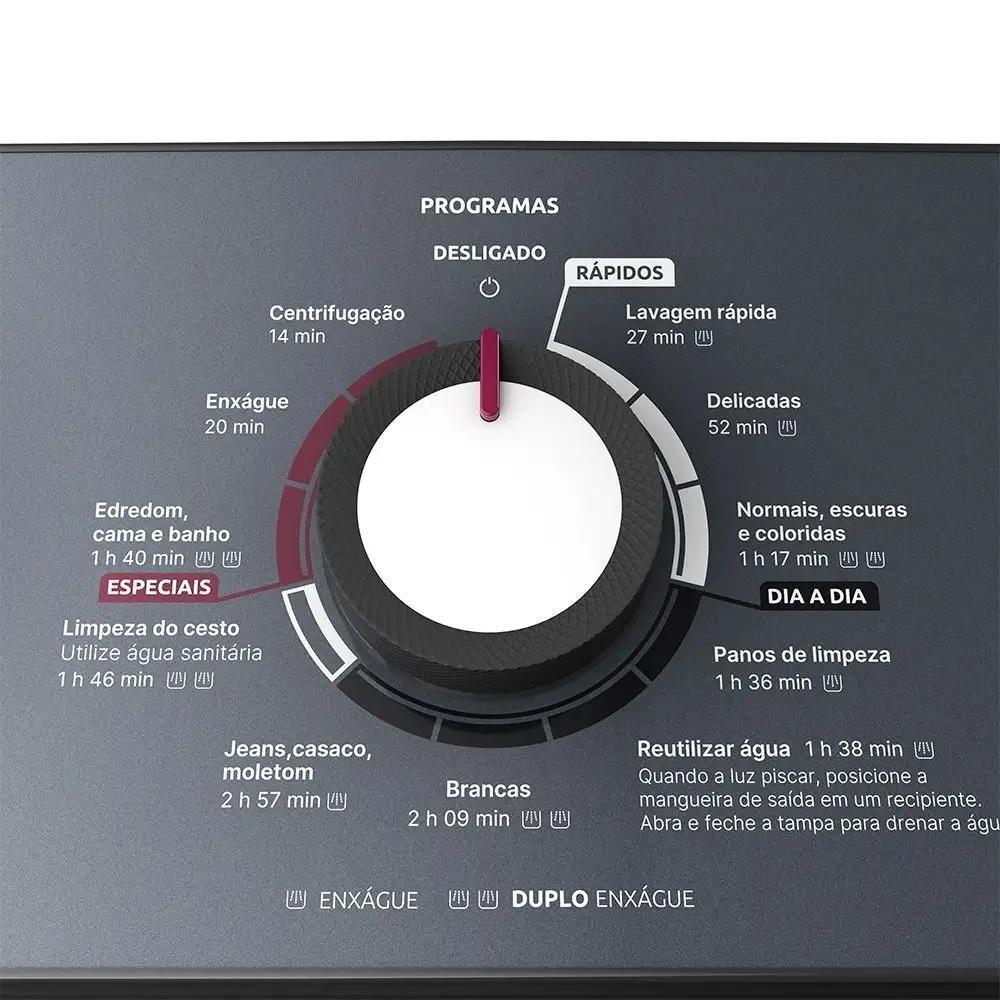 Máquina De Lavar Mueller 11kg Automática Com Ciclo Rápido Branca MLA11 220V - 8