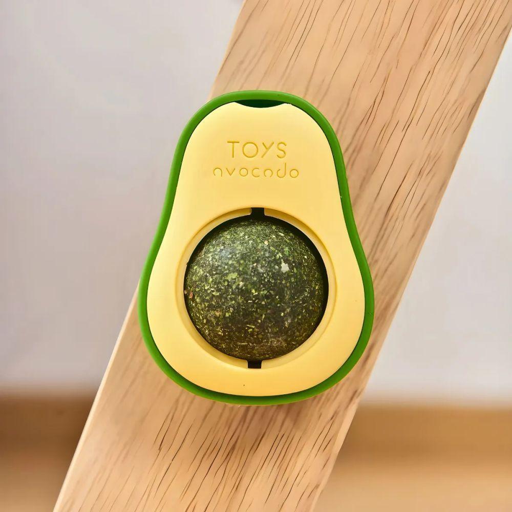Abacate De Brinquedo Com Catnip Para Gatos - Verde - 7