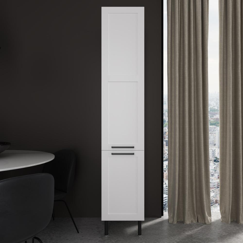 Armário De Cozinha Paneleiro Em Mdf Com 2 Portas 40cm Multimóveis Cr20440 Branco - 1