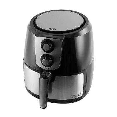 Fritadeira Elétrica Air Fryer Philco PFR06PI Jumbo 7,2L 1800W Antiaderente Preto 220V