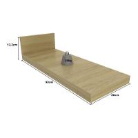 Tampo 100% Mdf 30mm Para Balcão De Cozinha 20cm Multimóveis Cr20439 Carvalho Tropical Carvalho Tropical - 2