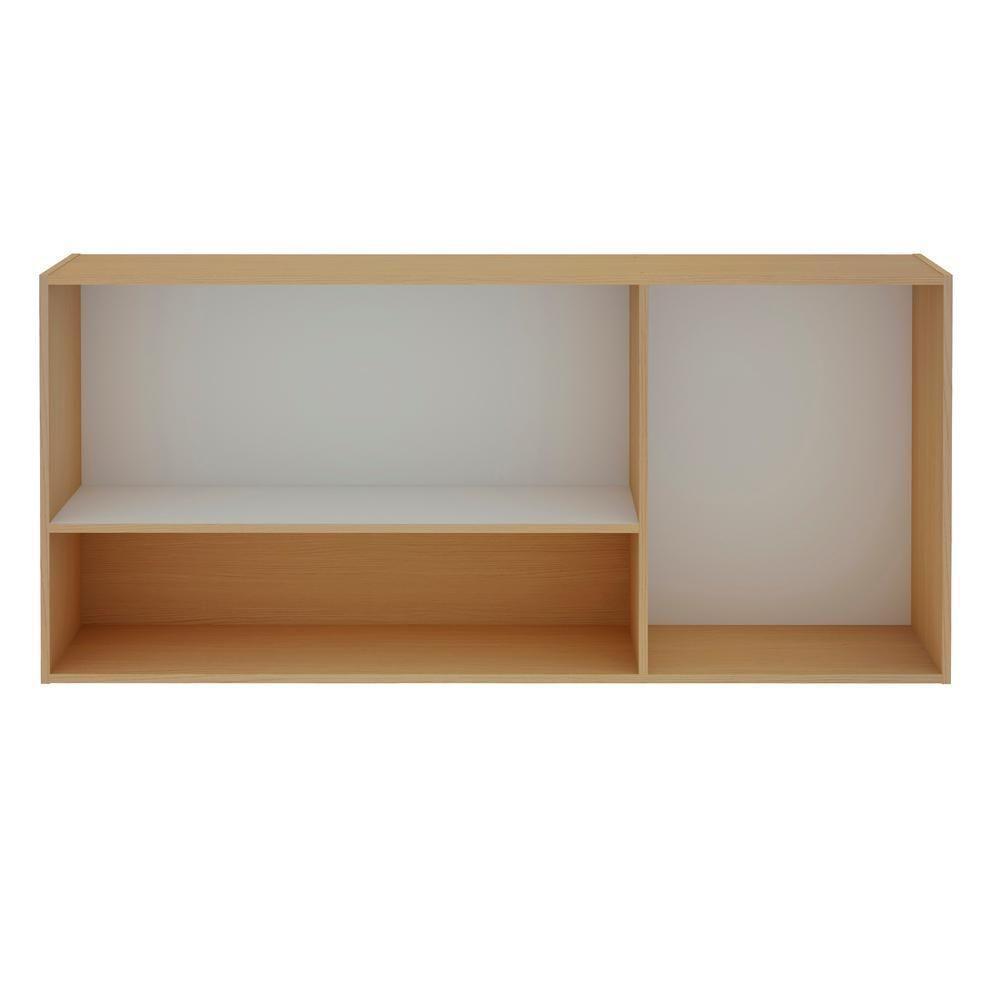 Armário Multiuso Aéreo 3 Portas Nicho Freijó White Laca Brilho - 3