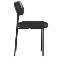 Kit 10 Cadeiras Estofadas Milli Sintético-linho A14 Caramelo-grafite - Mpozenato - 6