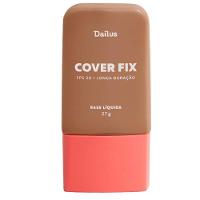 Base Líquida Cover Fix 30ml Dailus Cobertura Perfeita e Alta Fixação D9 Escuro - 1