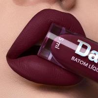 Batom Líquido Matte 4g Dailus Acabamento Matte Perfeito e Alta Fixação Sapatilha - 1