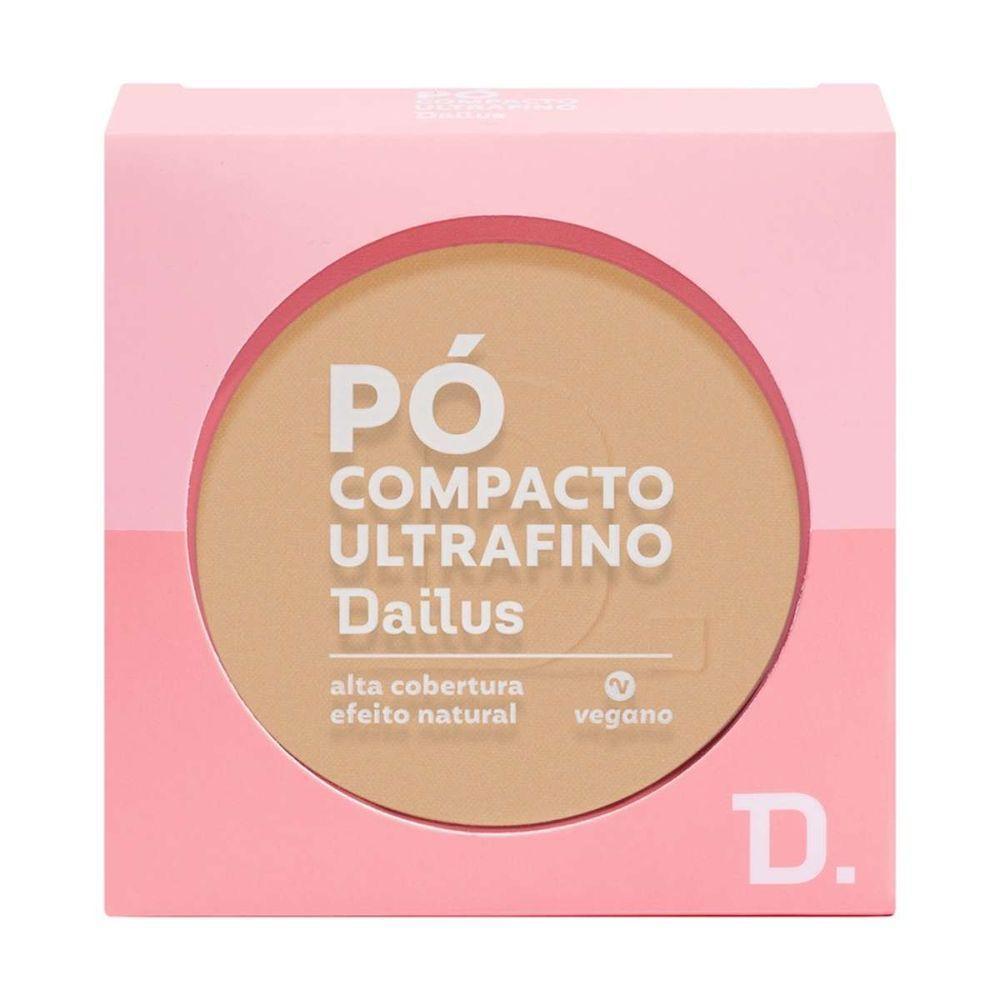 Pó Compacto Ultrafino 9g Dailus Acabamento Suave e Controle De Brilho D5 Médio - 1