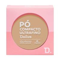 Pó Compacto Ultrafino 9g Dailus Acabamento Suave e Controle De Brilho D4 Claro - 1