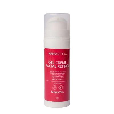 Gel Creme Facial Com Retinol 30g Kuanta Vita Anti-idade e Renovação Celular