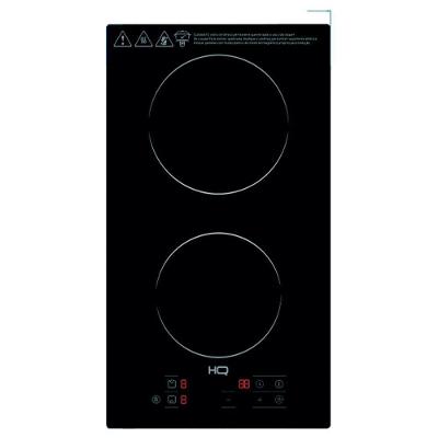 Cooktop de Indução Embutido Hq Ide3502 2 Bocas Vidro Temperado com Timer e Booster Preto 220V