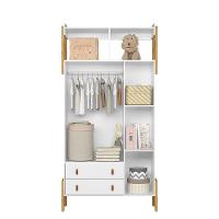 Jogo De Quarto Infantil Guarda Roupa E Cômoda Fantasia Branco Acetinado - 2