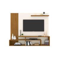 Painel Para Tv Até 65 Polegadas Kiara Casa 812 Nature Com Off White