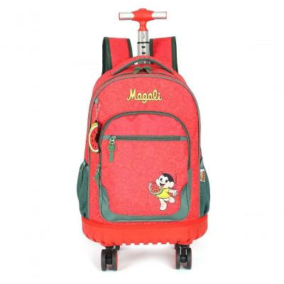 Mochilete Com Carrinho Vermelho - Unico Vermelho