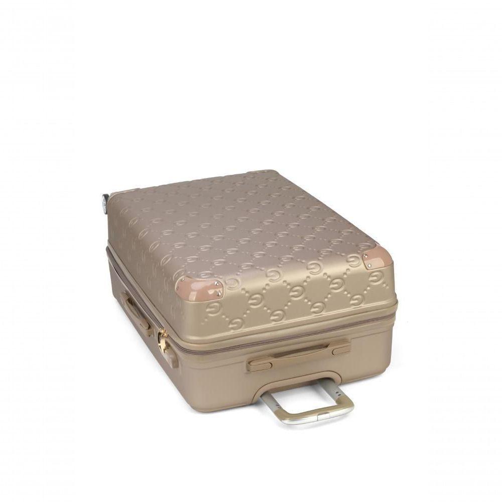 Mala De Viagem Media Champanhe - M Bege - 6