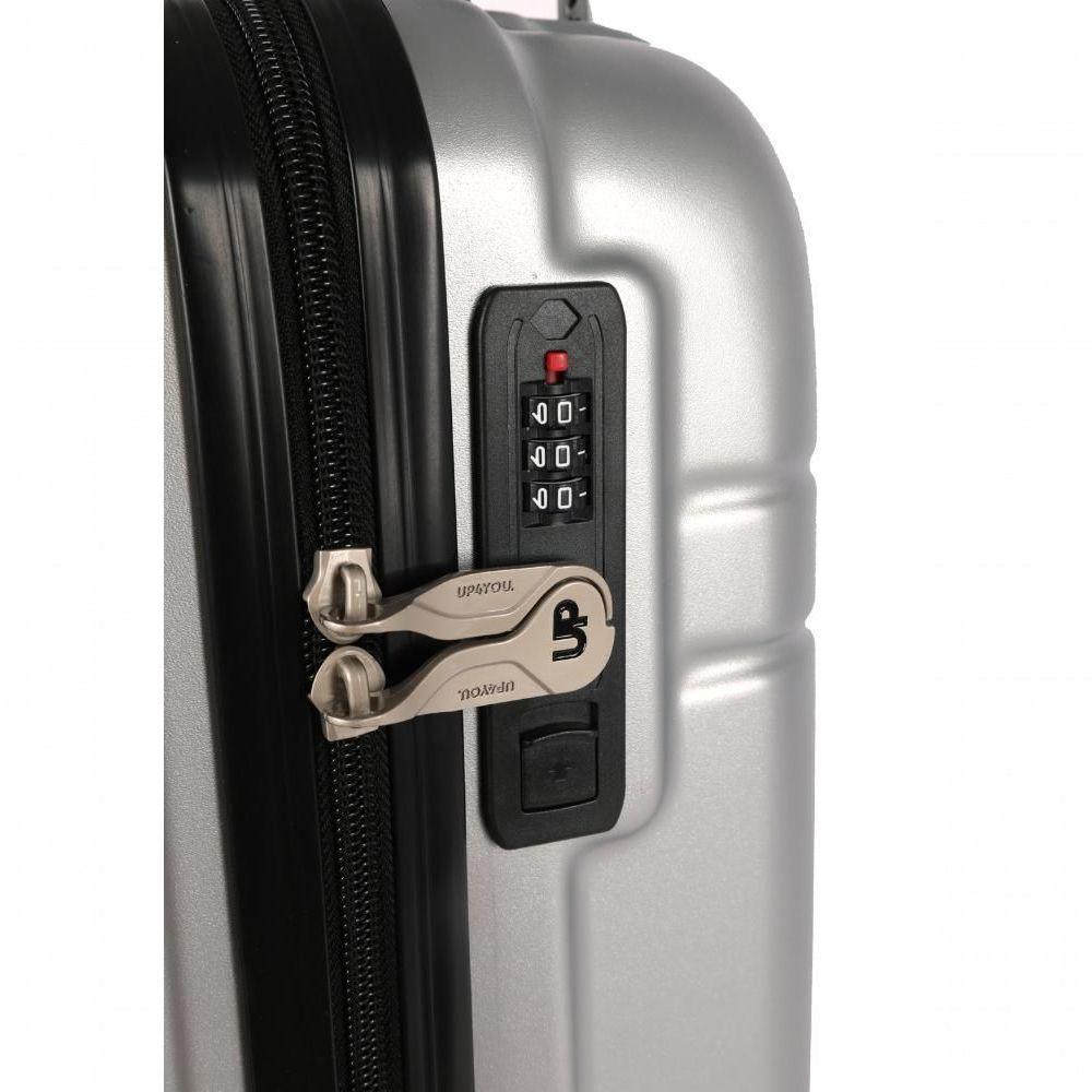 Mala De Viagem Media Prata - Unico Prata - 6