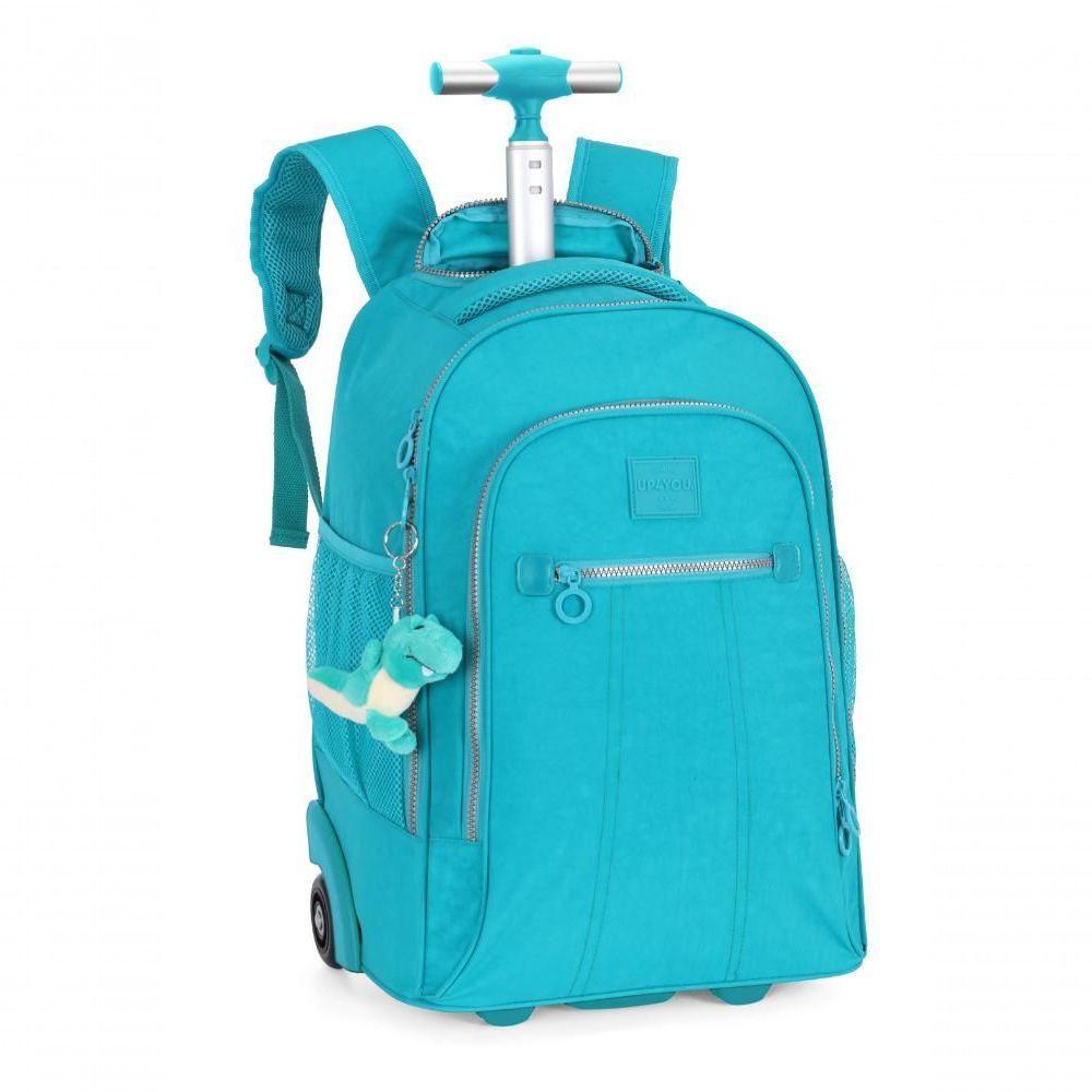 Mochila Com Rodas Verde - Unico Verde - 2