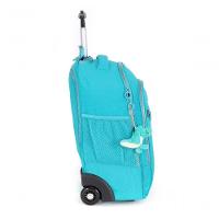 Mochila Com Rodas Verde - Unico Verde - 6