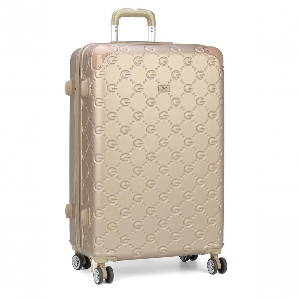 Mala De Viagem Pequena Champanhe - P Bege - 2