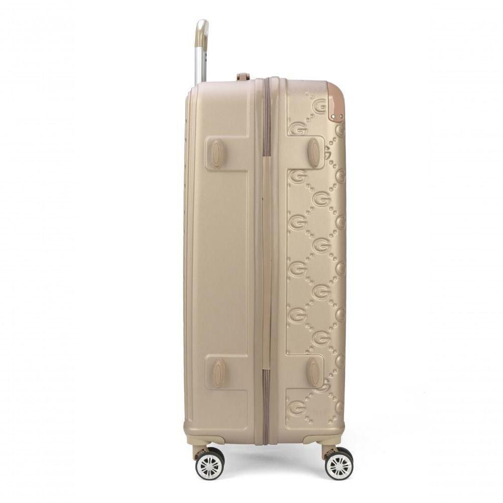 Mala De Viagem Pequena Champanhe - P Bege - 3