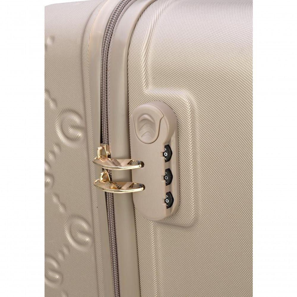 Mala De Viagem Pequena Champanhe - P Bege - 8