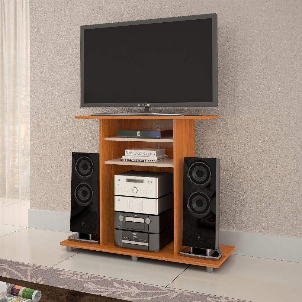 Rack Cipó Para Tv Até 32 Polegadas Jcm Movelaria Cinamono Off White - 5