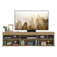 Rack Tv 65 Com 2 Portas Paris Multimóveis Rustic