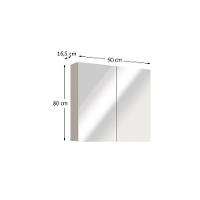 Espelheira Nature Estilare - 90cm 90cm - 2