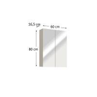 Espelheira Nature Estilare - 60cm 60cm - 2