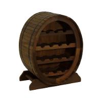 Adega Niágara P- 14 Garrafas Madeira Imbuia Maciça Stain Imbuia - 1