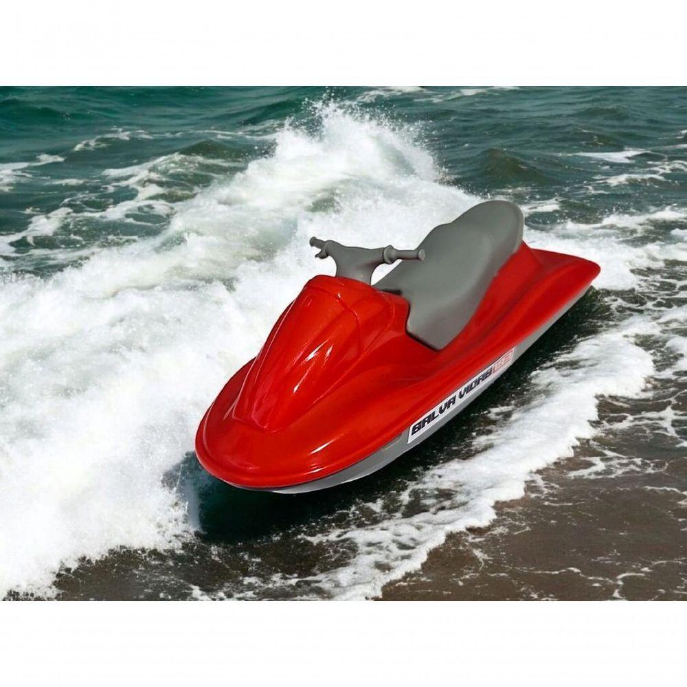 Carrinho Caminhonete Pick-up Resgate Bombeiro Jet Ski Maca - 7