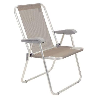 Cadeira Tramontina Creta Master Alumínio Camurça Tramontina