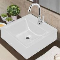 Torneira Para Banheiro Lavatorio De Metal Cromado 1/4 De Volta - 8