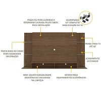 Painel com Suporte TV até 60" Nairóbi Nogueira Multimóveis - 6